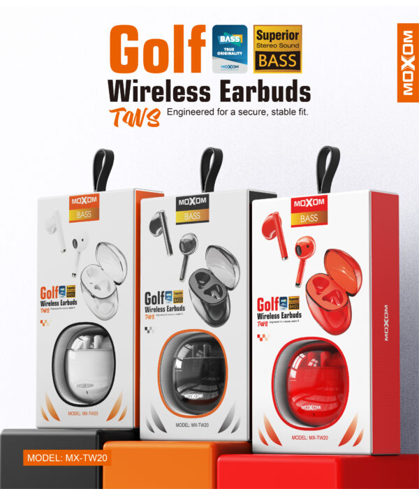 Moxom Golf Wireless Earbuds TWS (MX-TW20)